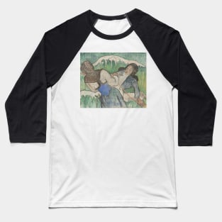 The Seaweed Gatherers by Paul Gauguin Baseball T-Shirt